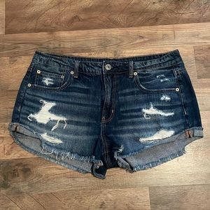 American eagle jean shorts size 12